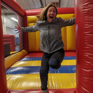 Bounce House for Adults Too!!!