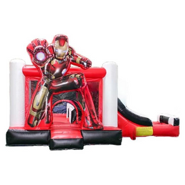 Iron Man Bounce House With Slide custom order 60+ days - Only Inflatables