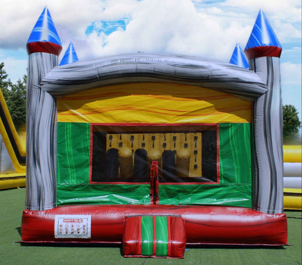 Marble Castle Commercial Grade Bounce House - Only Inflatables